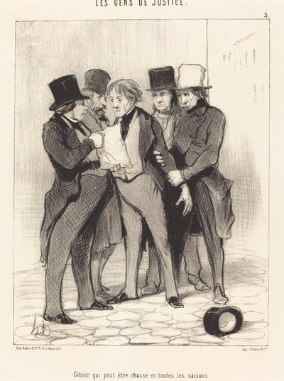 オールシーズン狩れるゲーム 作： Honoré Daumier