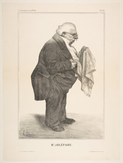 ラカリカチュアno。 136、1833年6月5日、1833年6月5日。 作： Honoré Daumier