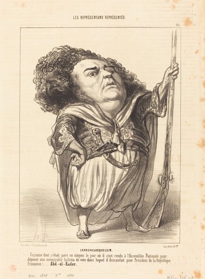 ラ・ロシュジャクラインのアンリ 作： Honoré Daumier