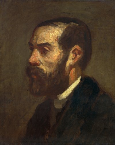 ヒッポリュテ・ラヴォワニャ、c。 1860年。 作： Honoré Daumier