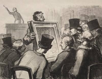 写真ホテルブイヨン枚 作： Honoré Daumier