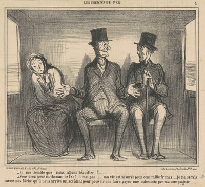 詳細を説明するようです... 作： Honoré Daumier