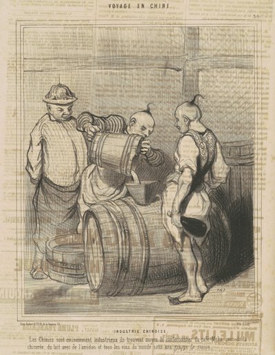 中国産業 作： Honoré Daumier