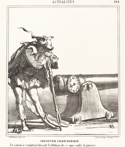 チャリバリック発明 作： Honoré Daumier