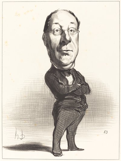 J.-B. ギュスターヴ・ド・ラブリー 作： Honoré Daumier