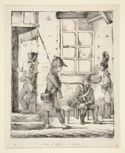 J 作： Honoré Daumier