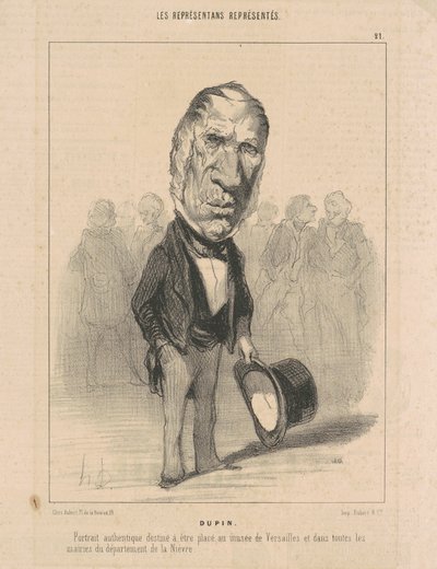 J.ジャック・デュパン 作： Honoré Daumier