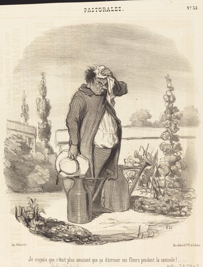 それ以上に面白いと思ったのに… 作： Honoré Daumier