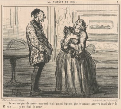私にとって死は怖くない… 作： Honoré Daumier