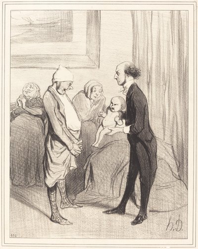 人生への入り口 作： Honoré Daumier