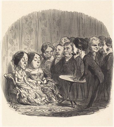 ポルターガイスト 作： Honoré Daumier
