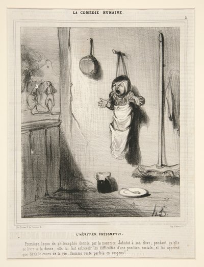 L 作： Honoré Daumier