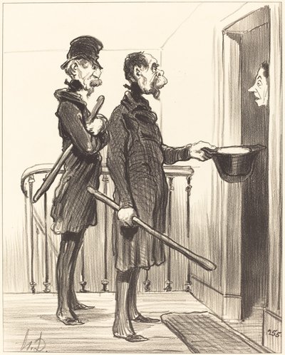 ナポレオンのサブスクリプション 作： Honoré Daumier