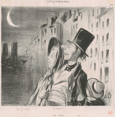 意見 作： Honoré Daumier