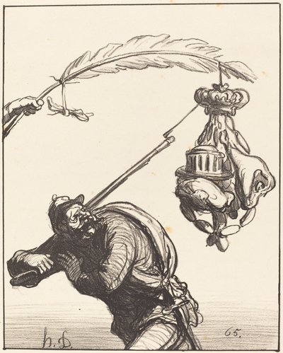 何としても平和 作： Honoré Daumier