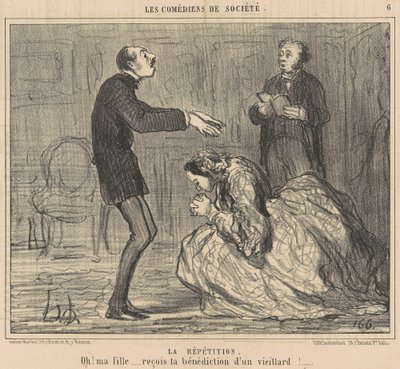 繰り返し 作： Honoré Daumier