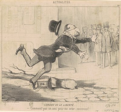 自由の木 作： Honoré Daumier