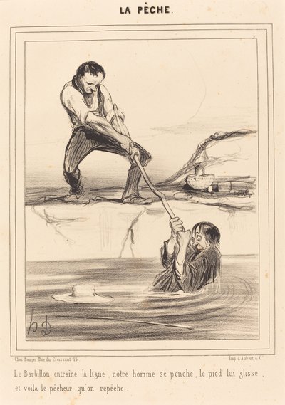 バービヨンには... 作： Honoré Daumier