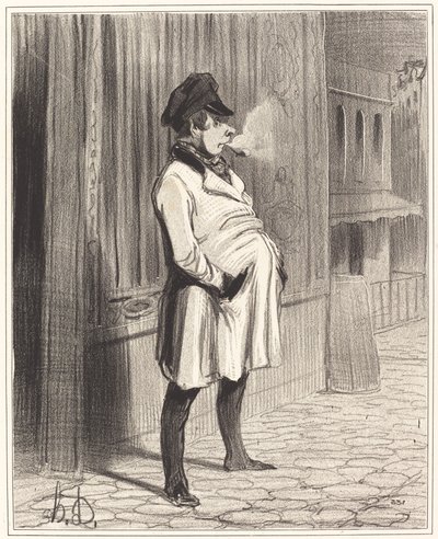 クリッカー 作： Honoré Daumier