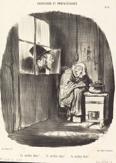 だからコード！... 作： Honoré Daumier