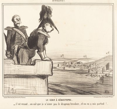 セヴァストポリの皇帝 作： Honoré Daumier