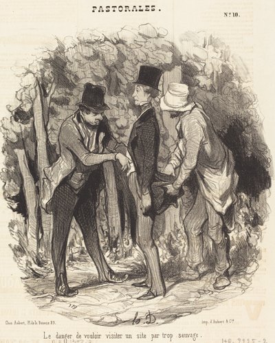 ワイルドすぎるサイトにアクセスすることの危険性 作： Honoré Daumier