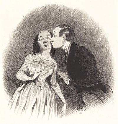 元旦 作： Honoré Daumier
