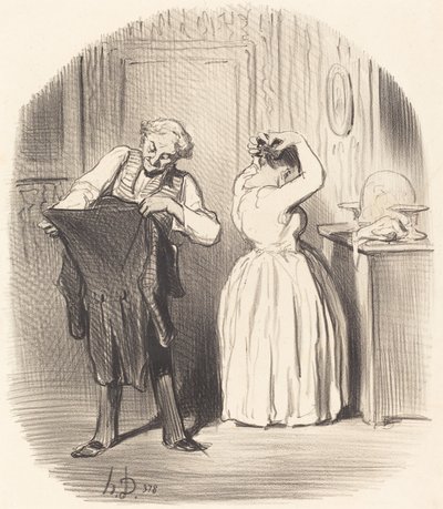 ディレクターズで食事をする日... 作： Honoré Daumier