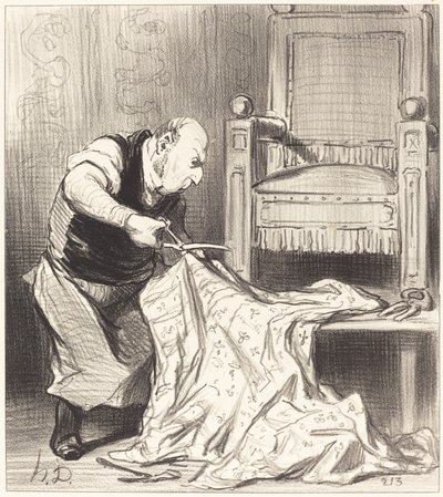 新しいクラウンの室内装飾... 作： Honoré Daumier