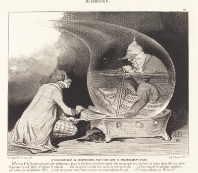 憲法の復活 作： Honoré Daumier