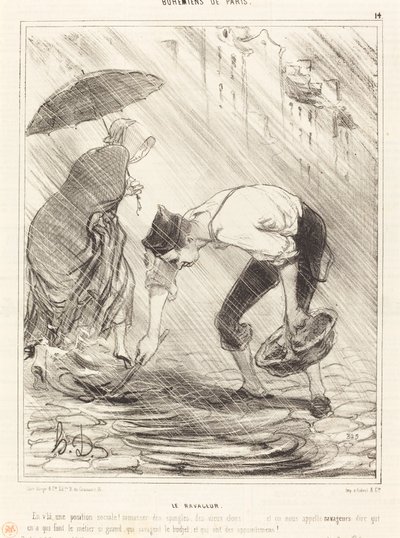 ラヴェジャー 作： Honoré Daumier