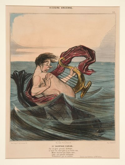 レスキューD 作： Honoré Daumier