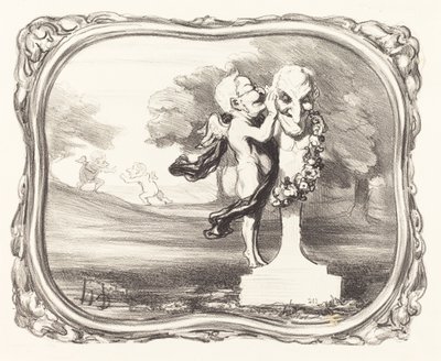牧神に託された秘密 作： Honoré Daumier