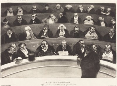 立法腹 作： Honoré Daumier