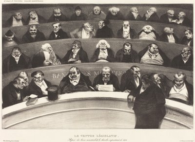 立法腹 作： Honoré Daumier