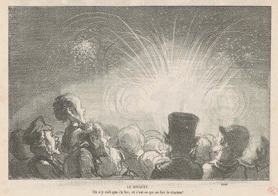 ブーケ 作： Honoré Daumier