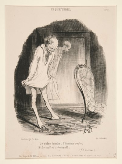 綿の滝、l 作： Honoré Daumier