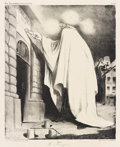 Le fant?me (ファントム) 作： Honoré Daumier