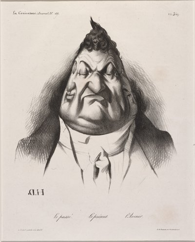 過去 - 現在 - 未来 作： Honoré Daumier