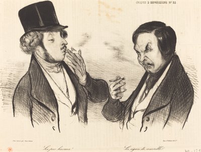 ピュアハバナ！ マルセイユの葉巻 作： Honoré Daumier