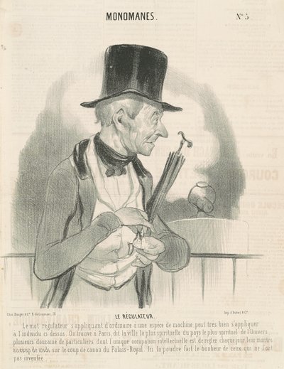 レギュレーター 作： Honoré Daumier