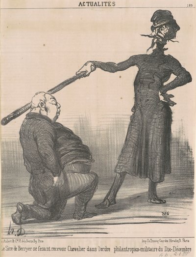 ベリエの父 ... シュヴァリエ ... 作： Honoré Daumier