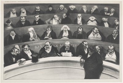 立法腹 作： Honoré Daumier