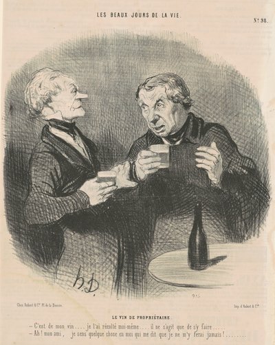 オーナーズワイン 作： Honoré Daumier
