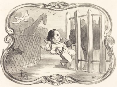 化学者デュマの不幸 作： Honoré Daumier