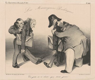 政治モデル 作： Honoré Daumier