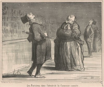 待ちに待ったパリジャン… 作： Honoré Daumier