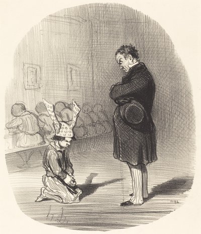 暴動の余波 作： Honoré Daumier