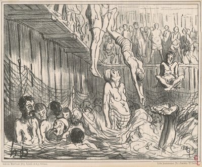 4ペニーバス 作： Honoré Daumier