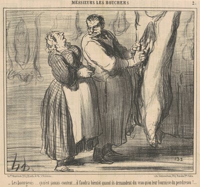 ブルジョワ... 作： Honoré Daumier